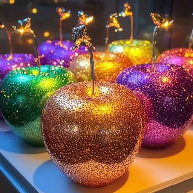 How to Make Colorful Glow Candy Apples: A Step-by-Step Guide