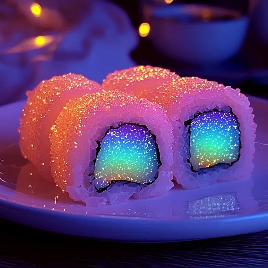 How to Make Glow-in-the-Dark Cotton Candy Sushi: A Fun and Creative Craft for All Ages