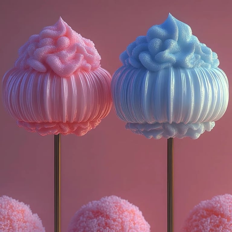 Crafting Sweet Magic: How to Make Cotton Candy Candy Apples