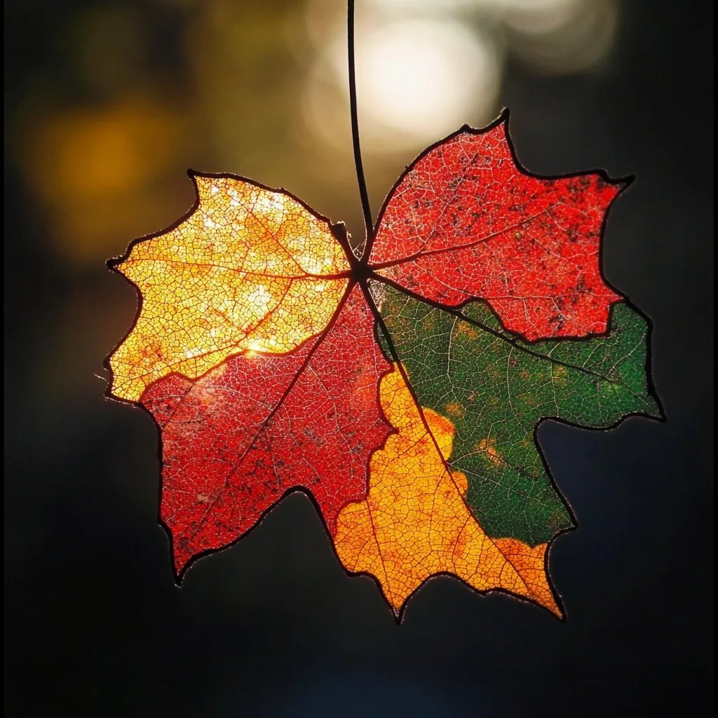 Glowing Fall Leaf Suncatcher: The Ultimate Amazing DIY for Kids