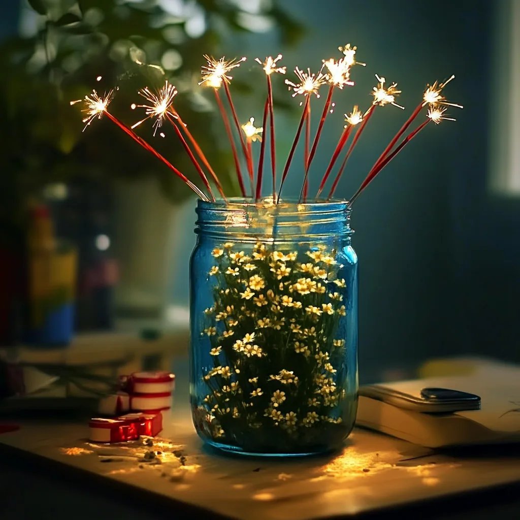 Underwater Fireworks Jar: An Amazing Ultimate 7-Step Recipe