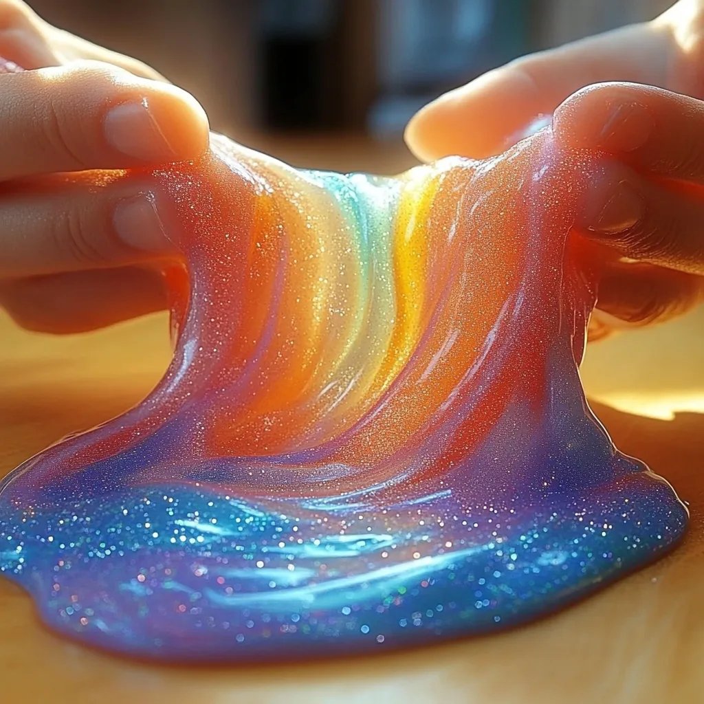 DIY Rainbow Glitter Slime: A Fun and Colorful Craft Adventure