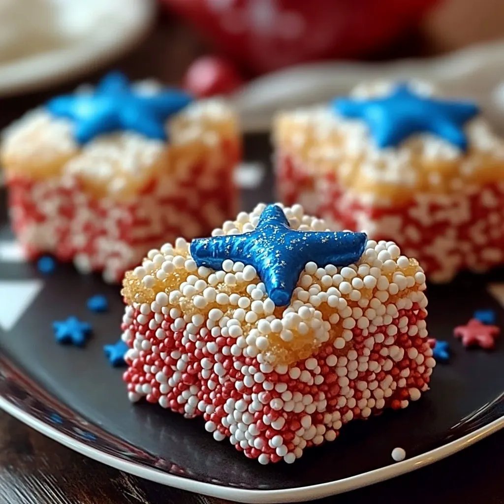 How to Make Festive 4th of July Rice Krispie Treats: A Sweet Celebration