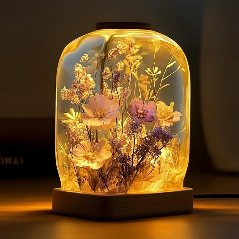 Floral Resin Night Light: An Incredible Ultimate Guide to 7 Benefits