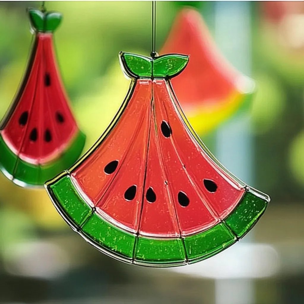 Create Vibrant Watermelon Slice Suncatchers: A DIY Guide for All Ages
