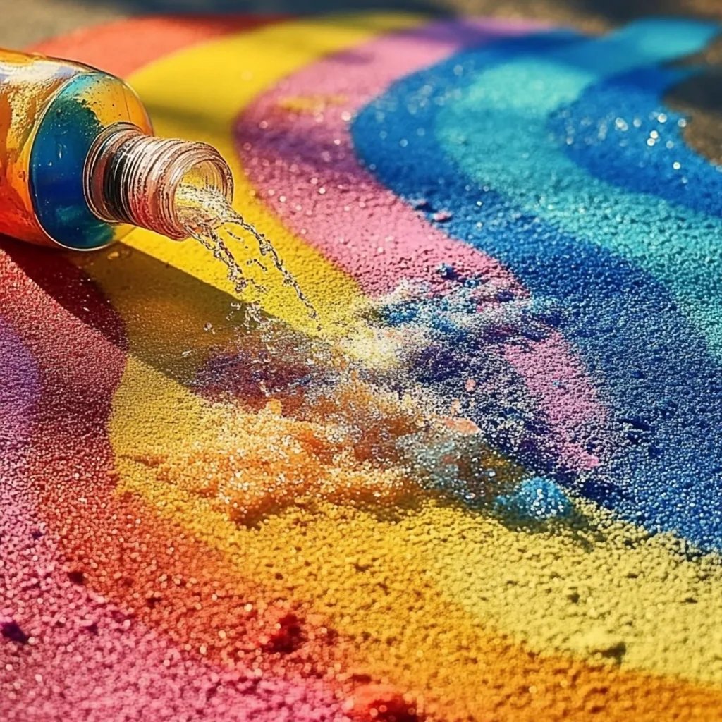 #A Colorful Adventure: How to Make Fizzing Sidewalk Chalk