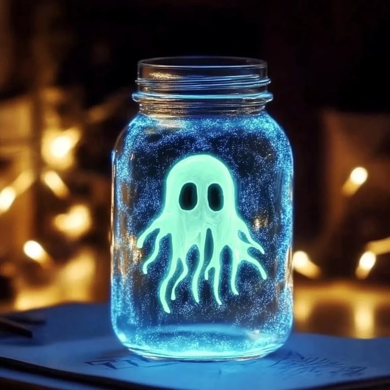How to Make a Baking Soda Glowing Ghost Jar: A Step-by-Step Guide
