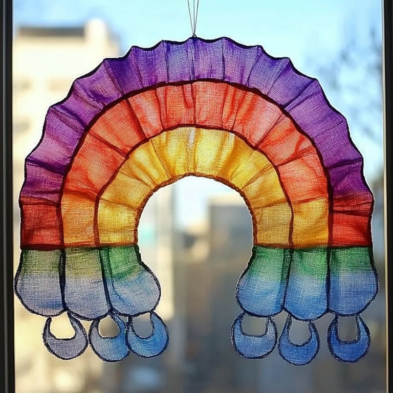 How to Make a Rainbow Suncatcher Craft: A Colorful Guide to Brightening Your Space