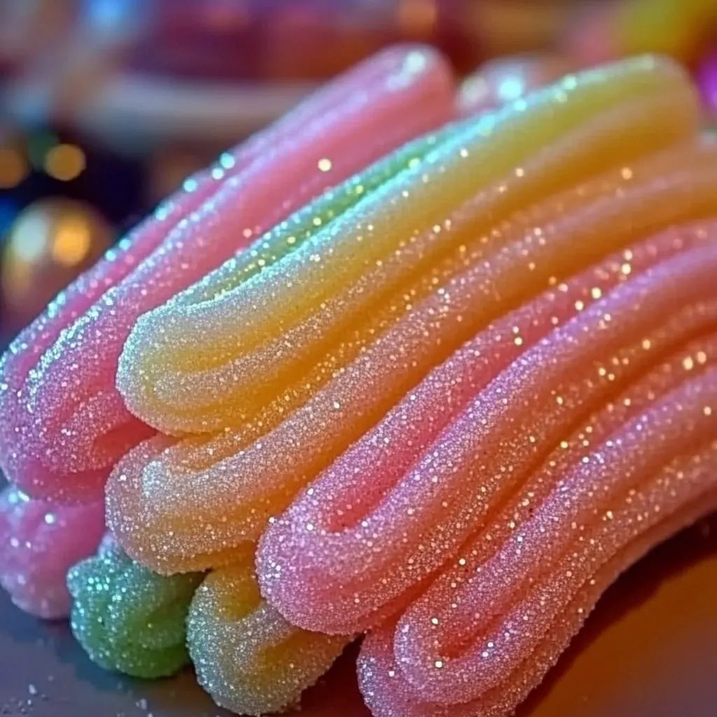 How to Make Irresistible Galaxy Glow Cotton Candy Churros