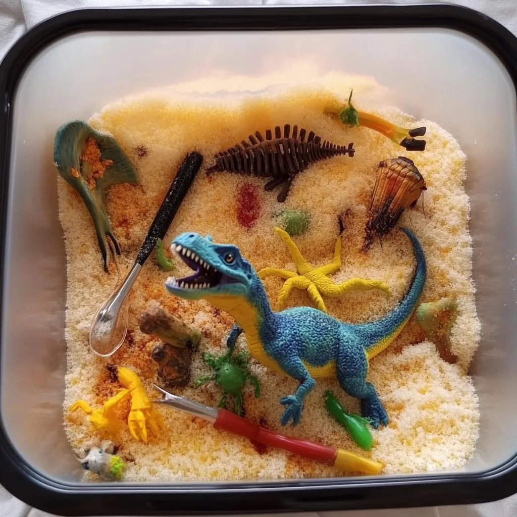 How to Make a Dinosaur Sensory Bin: A Complete Guide from My Crafting Journey