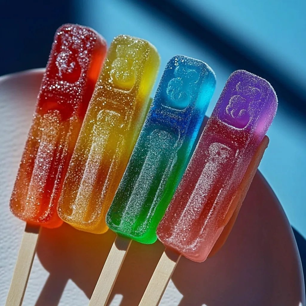How to Make Rainbow Gummy Soda Pops: A Fun and Colorful Treat!