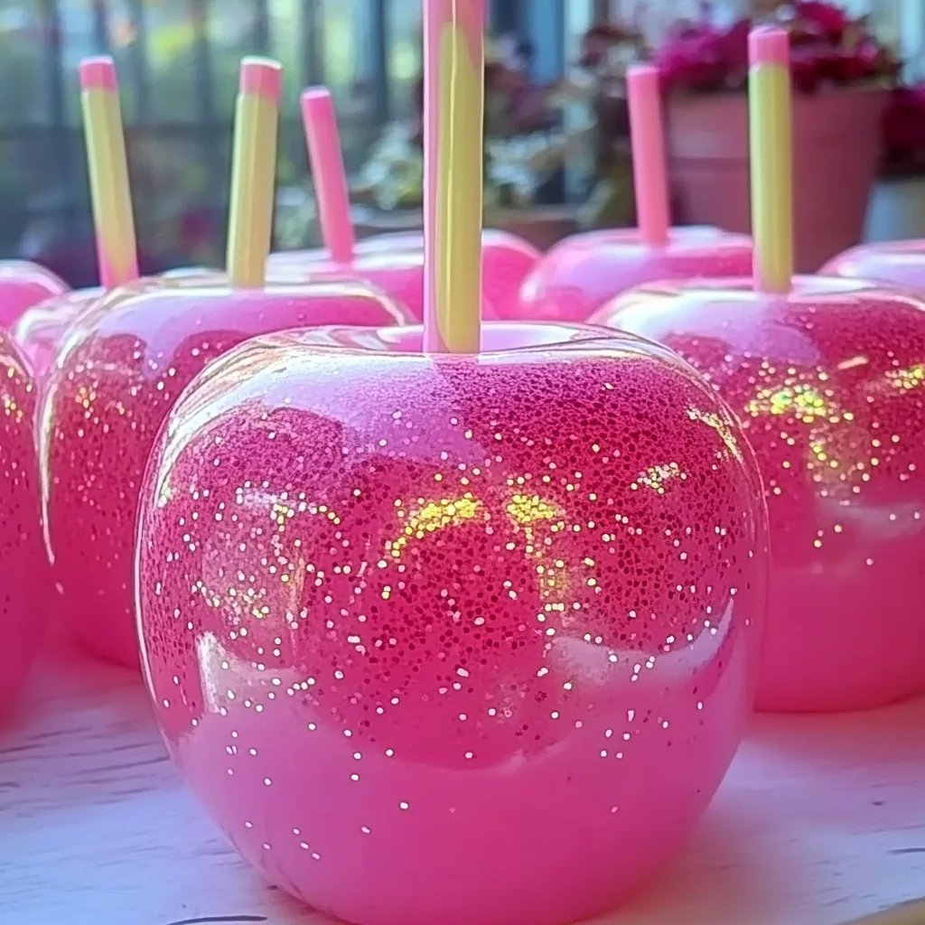 How to Make Neon Pink Candy Apples: A Sweet and Colorful Crafting Adventure
