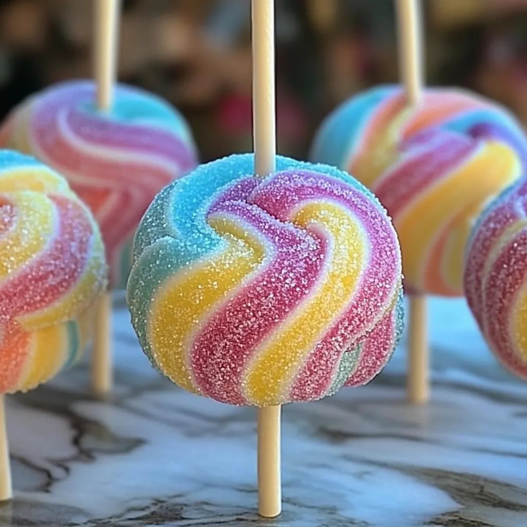 How to Make Cotton Candy Swirl Candy Apples: A Step-by-Step Guide to a Colorful Treat