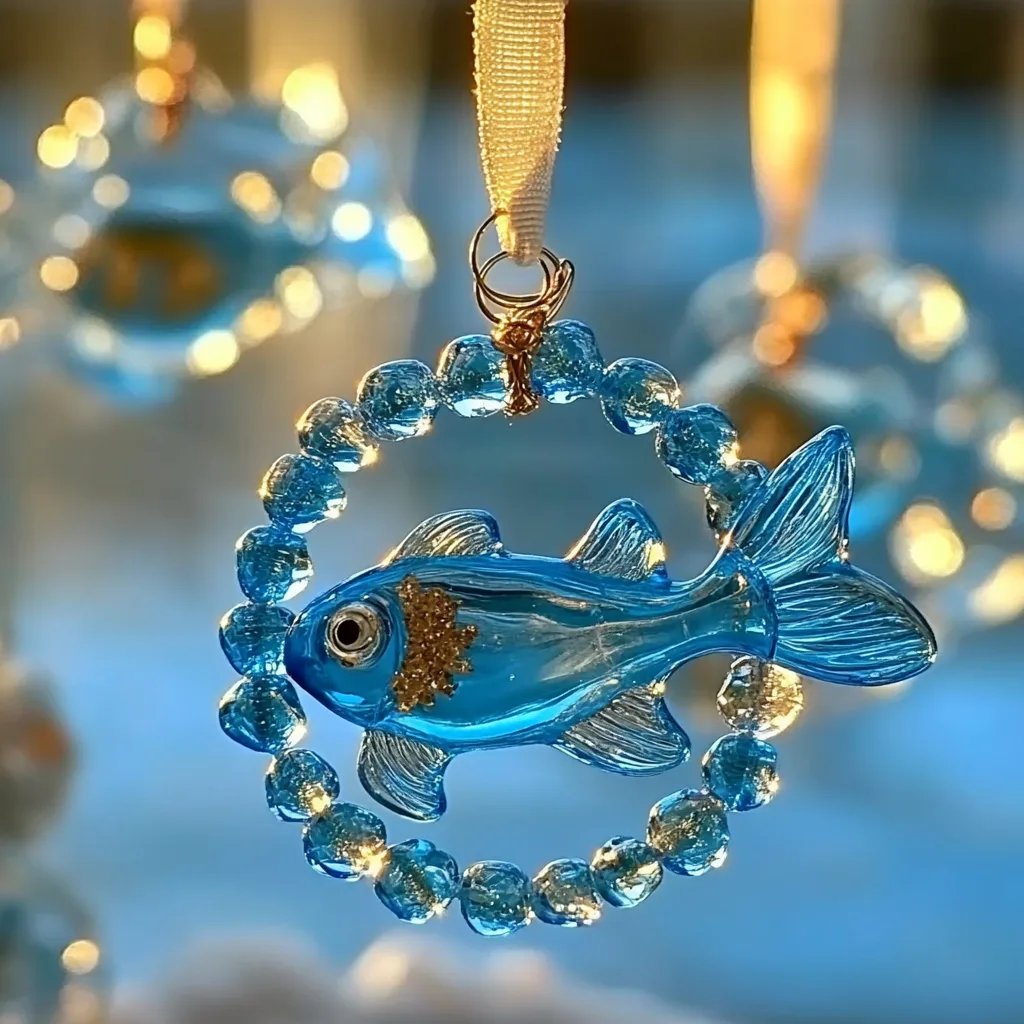 How to Make Blue Bead Ocean Suncatchers: A Crafting Journey