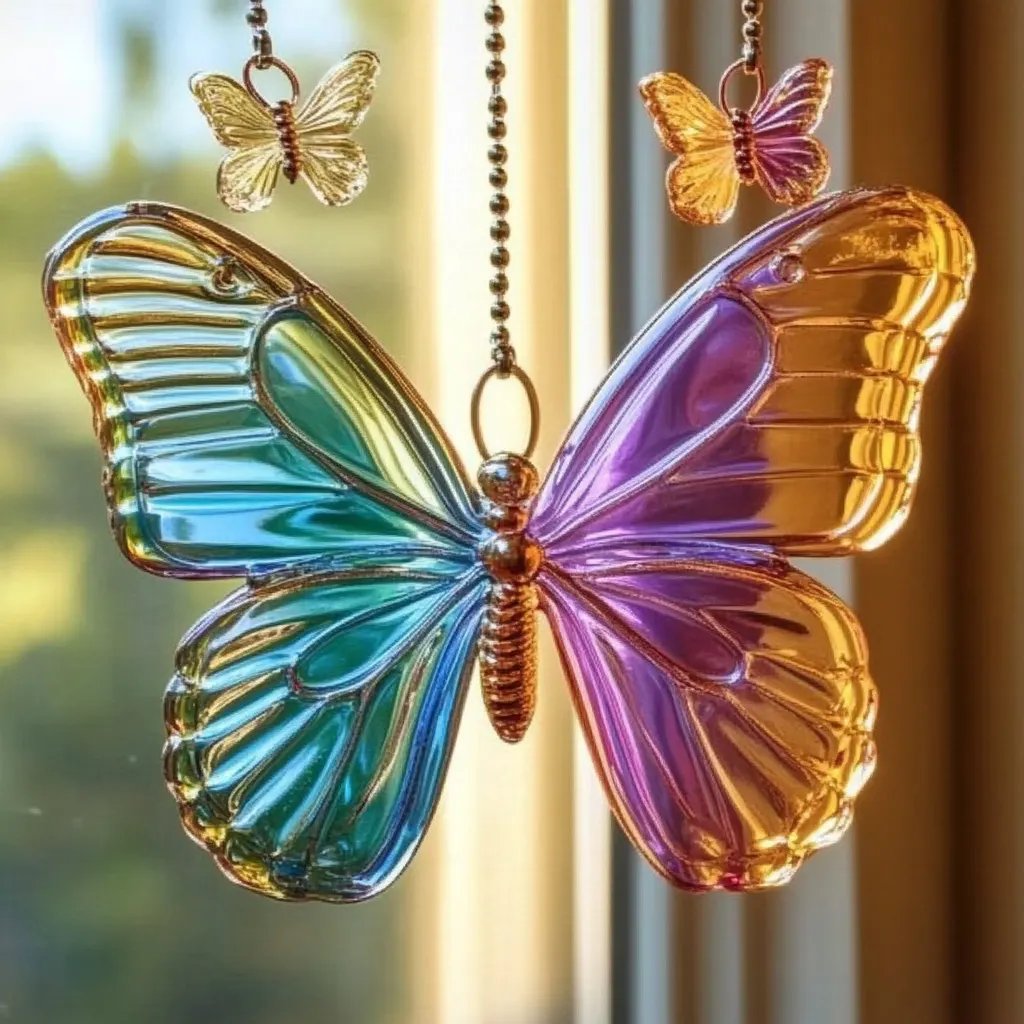 DIY Swirly Butterfly Suncatchers: A Colorful Craft to Brighten Your Space