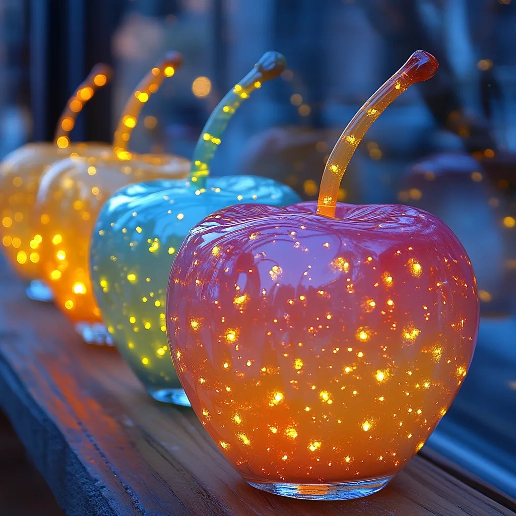 Colorful Glow Candy Apples: An Incredible Ultimate Recipe