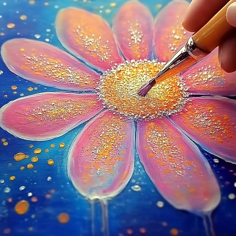 DIY Flowers Salt Painting for Kids: A Step-by-Step Guide to Unleashing Creativity