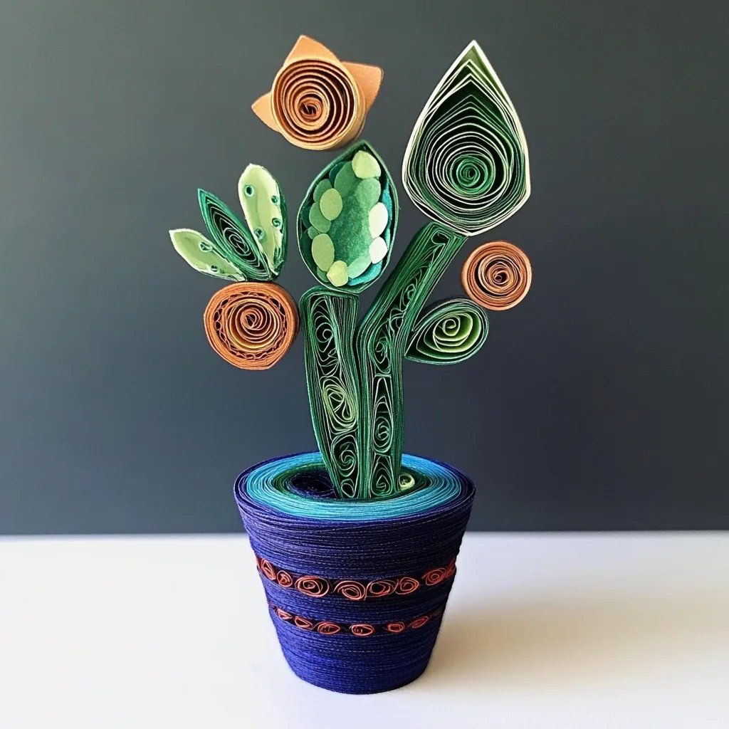 Paper Quilling Cactus: An Amazing Ultimate Guide with 7 Tips