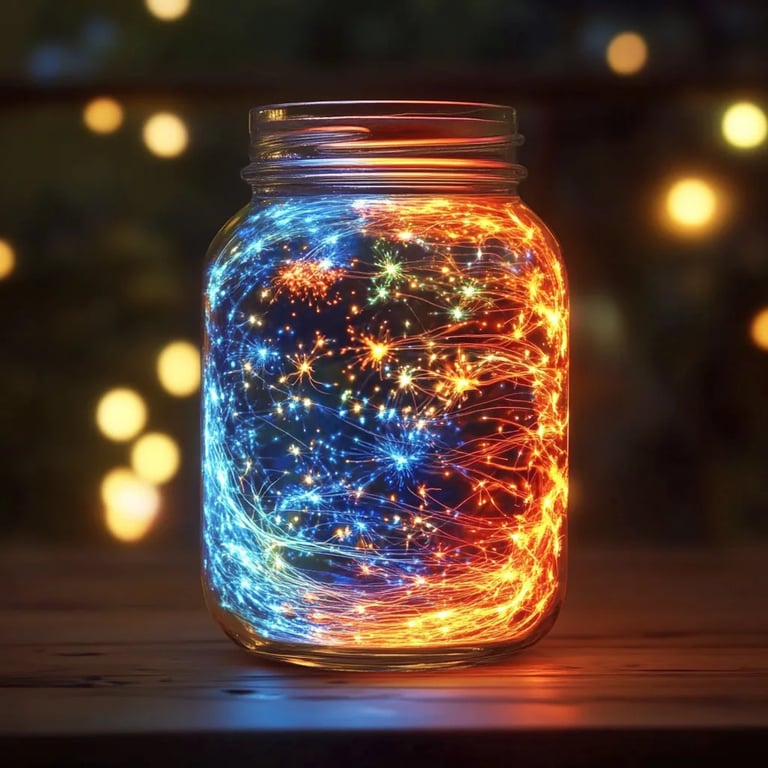 How to Make Fireworks in a Jar: A Sparkly Crafting Adventure